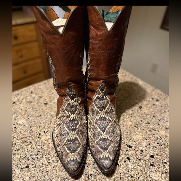 Blackjack Rattlesnake Boots - Picture 2 of 8